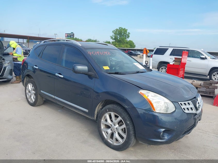 2013 Nissan Rogue VIN JN8AS5MT4DW542547 IAAI salvage auction — FRONT END, Salvage Title, sold $850 on 2026-07-08 (photo 1)