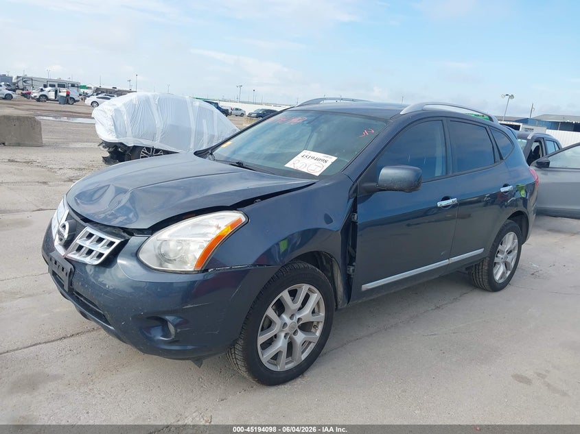 2013 Nissan Rogue VIN JN8AS5MT4DW542547 IAAI salvage auction — FRONT END, Salvage Title, sold $850 on 2026-07-08 (photo 2)