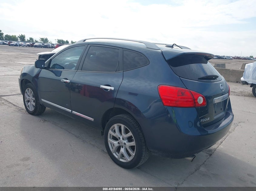 2013 Nissan Rogue VIN JN8AS5MT4DW542547 IAAI salvage auction — FRONT END, Salvage Title, sold $850 on 2026-07-08 (photo 3)