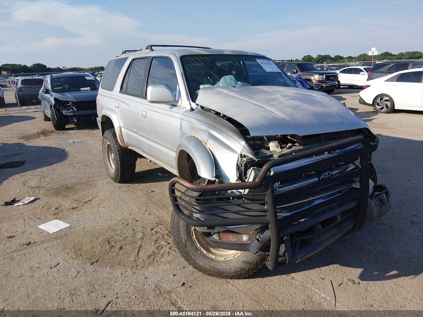 2000 Toyota 4runner VIN JT3HN86R9Y0315677 IAAI salvage auction — FRONT END, Salvage (Texas), sold $850 on 2026-07-28 (photo 1)