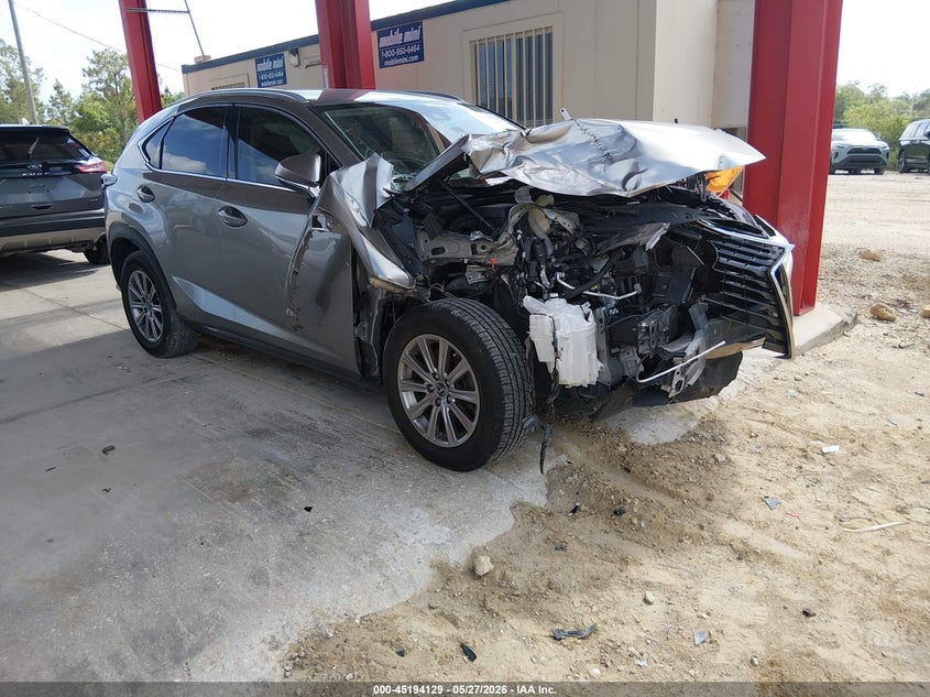 2020 Lexus Nx VIN JTJAARBZ8L5013908 IAAI salvage auction — FRONT END, Salvage Title, sold $2,975 on 2026-07-14 (photo 1)