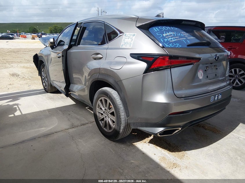2020 Lexus Nx VIN JTJAARBZ8L5013908 IAAI salvage auction — FRONT END, Salvage Title, sold $2,975 on 2026-07-14 (photo 3)