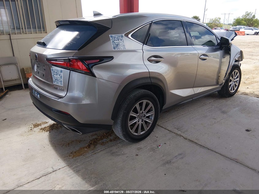 2020 Lexus Nx VIN JTJAARBZ8L5013908 IAAI salvage auction — FRONT END, Salvage Title, sold $2,975 on 2026-07-14 (photo 4)