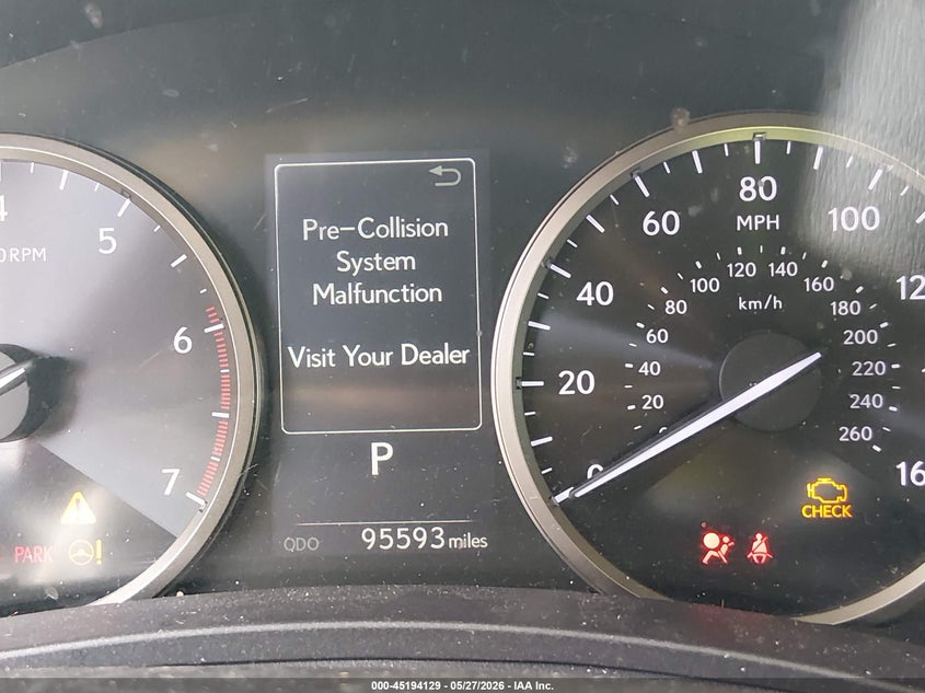 2020 Lexus Nx VIN JTJAARBZ8L5013908 IAAI salvage auction — FRONT END, Salvage Title, sold $2,975 on 2026-07-14 (photo 7)