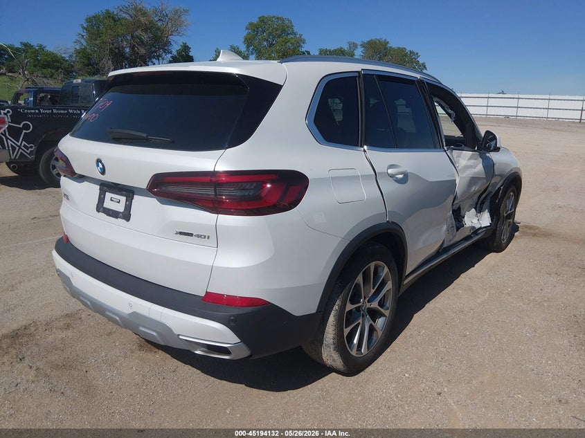 2023 BMW X5 VIN 5UXCR6C09P9R75988 IAAI salvage auction — RIGHT SIDE, Salvage Title, sold $23,950 on 2026-07-13 (photo 4)