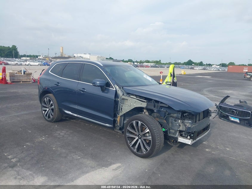 2023 Volvo Xc60 VIN YV4L12DA9P1197812 IAAI salvage auction — FRONT END, Salvage Title, sold $15,700 on 2026-08-15 (photo 1)