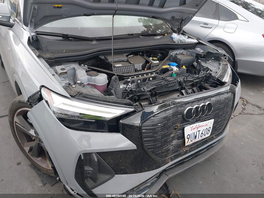 2025 Audi Q4 e-tron VIN WA1KUBFZ5SP061394 IAAI salvage auction — FRONT END, Salvage Title, sold $14,425 on 2026-07-15 (photo 6)