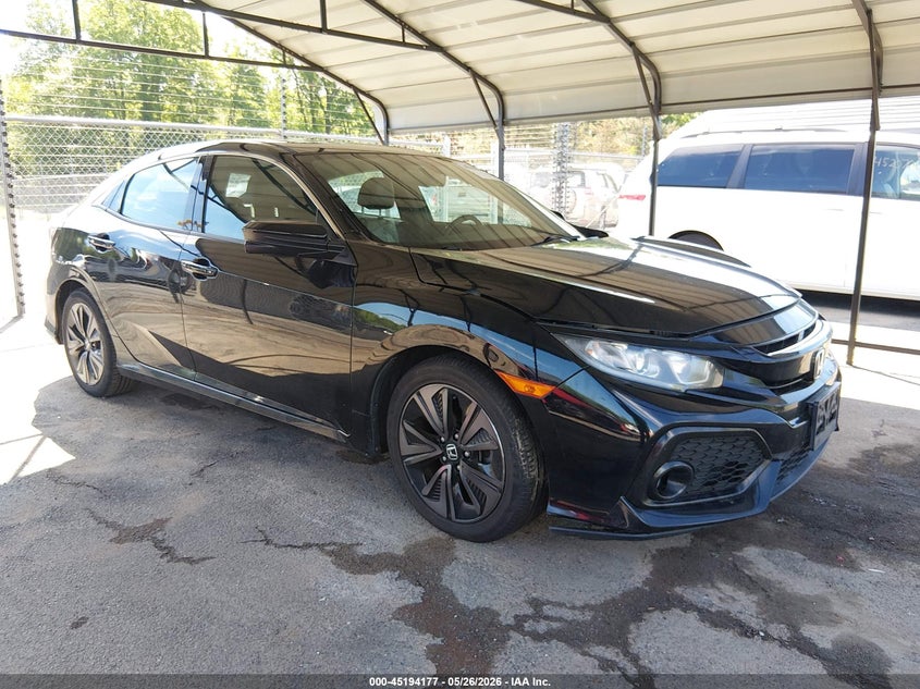 2017 Honda Civic VIN SHHFK7H75HU409122 IAAI salvage auction — LEFT SIDE, Salvage (Connecticut), sold $3,800 on 2026-07-16 (photo 1)