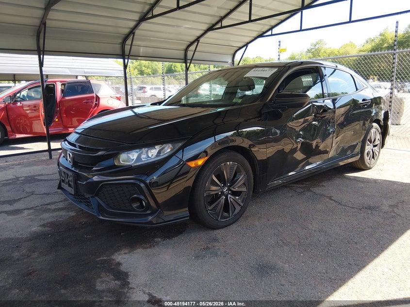 2017 Honda Civic VIN SHHFK7H75HU409122 IAAI salvage auction — LEFT SIDE, Salvage (Connecticut), sold $3,800 on 2026-07-16 (photo 2)
