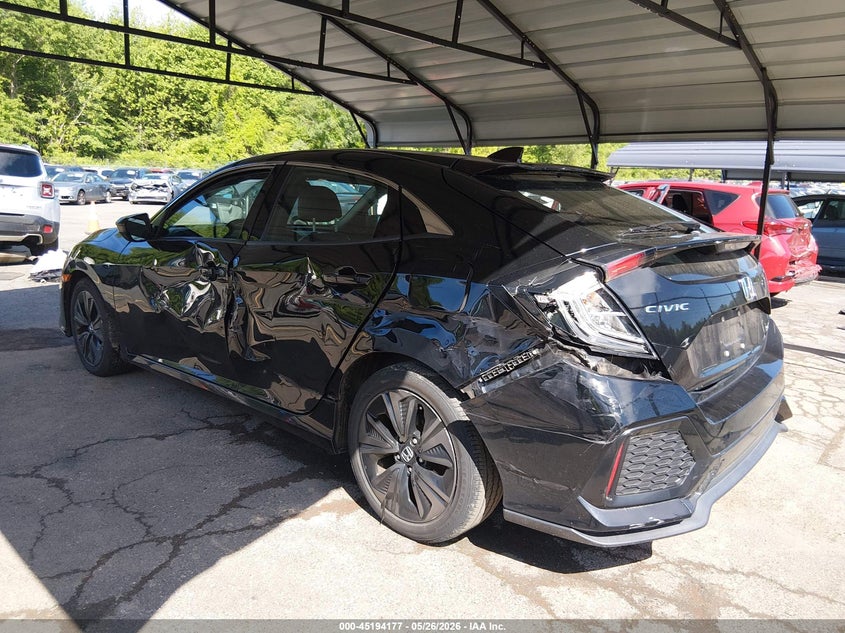 2017 Honda Civic VIN SHHFK7H75HU409122 IAAI salvage auction — LEFT SIDE, Salvage (Connecticut), sold $3,800 on 2026-07-16 (photo 3)
