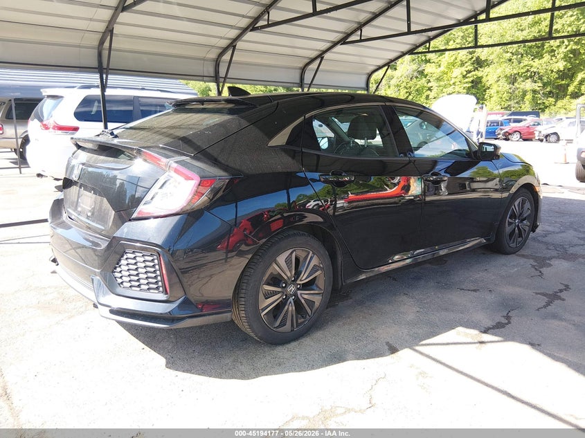 2017 Honda Civic VIN SHHFK7H75HU409122 IAAI salvage auction — LEFT SIDE, Salvage (Connecticut), sold $3,800 on 2026-07-16 (photo 4)