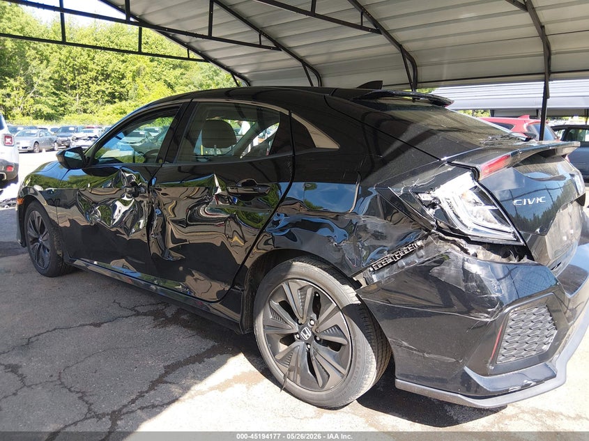 2017 Honda Civic VIN SHHFK7H75HU409122 IAAI salvage auction — LEFT SIDE, Salvage (Connecticut), sold $3,800 on 2026-07-16 (photo 6)