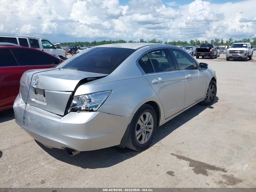 2008 Honda Accord VIN JHMCP26478C066665 IAAI salvage auction — REAR END, Salvage (Louisiana), sold $1,000 on 2026-07-07 (photo 4)