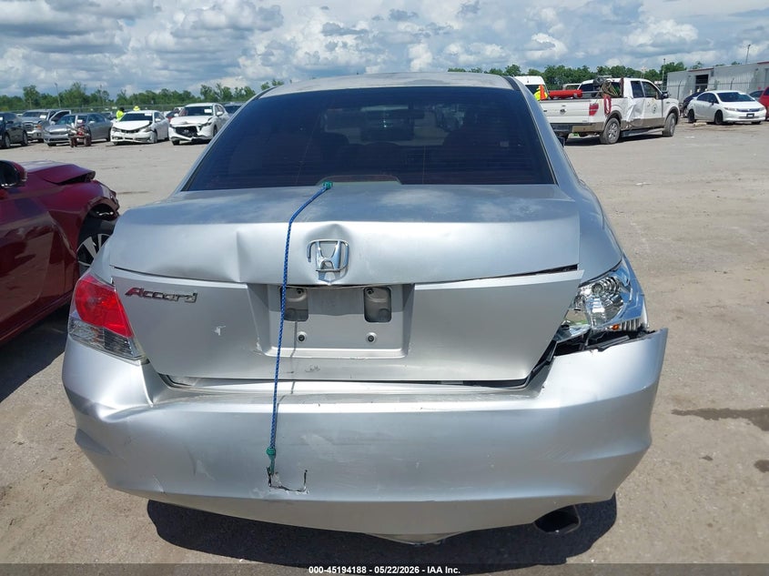 2008 Honda Accord VIN JHMCP26478C066665 IAAI salvage auction — REAR END, Salvage (Louisiana), sold $1,000 on 2026-07-07 (photo 6)