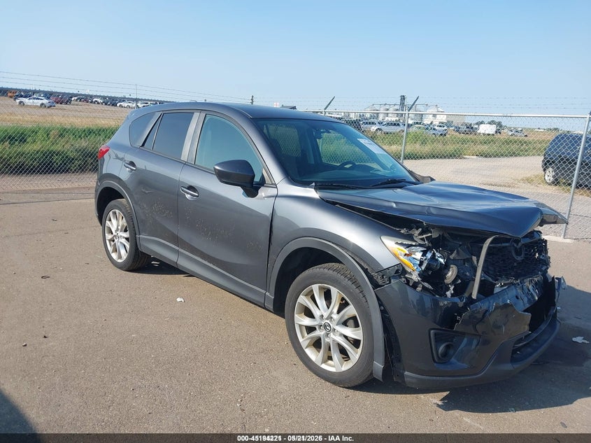 2014 Mazda Cx-5 VIN JM3KE4DY7E0407197 IAAI salvage auction — FRONT END, Clear (Minnesota), sold $575 on 2026-07-06 (photo 1)