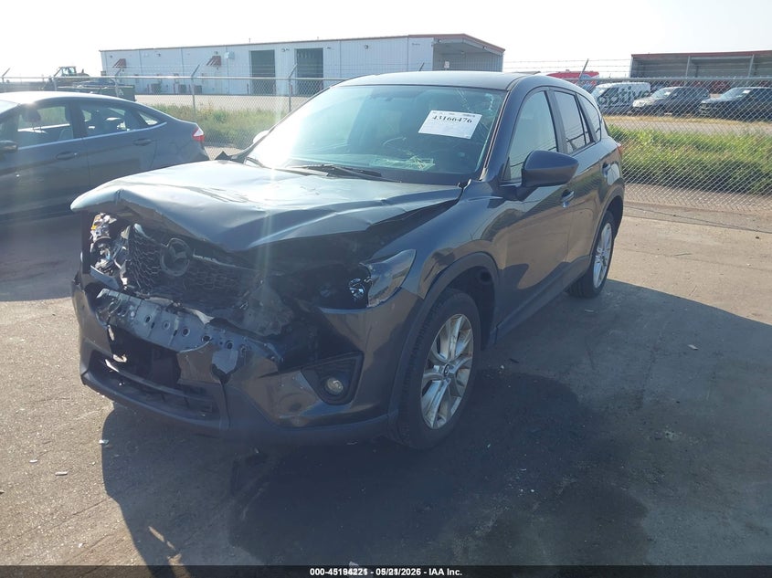 2014 Mazda Cx-5 VIN JM3KE4DY7E0407197 IAAI salvage auction — FRONT END, Clear (Minnesota), sold $575 on 2026-07-06 (photo 2)