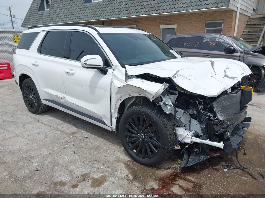 2025 Hyundai Palisade VIN KM8R7DGE2SU862414 — IAAI salvage auction photo