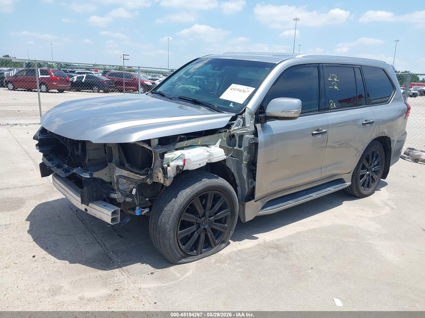 2017 Lexus Lx VIN JTJHY7AX1H4232897 IAAI salvage auction — LEFT FRONT, Salvage Title, sold $25,750 on 2026-07-18 (photo 2)
