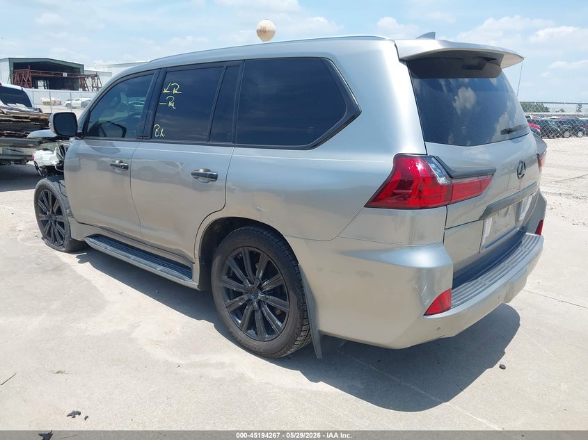 2017 Lexus Lx VIN JTJHY7AX1H4232897 IAAI salvage auction — LEFT FRONT, Salvage Title, sold $25,750 on 2026-07-18 (photo 3)