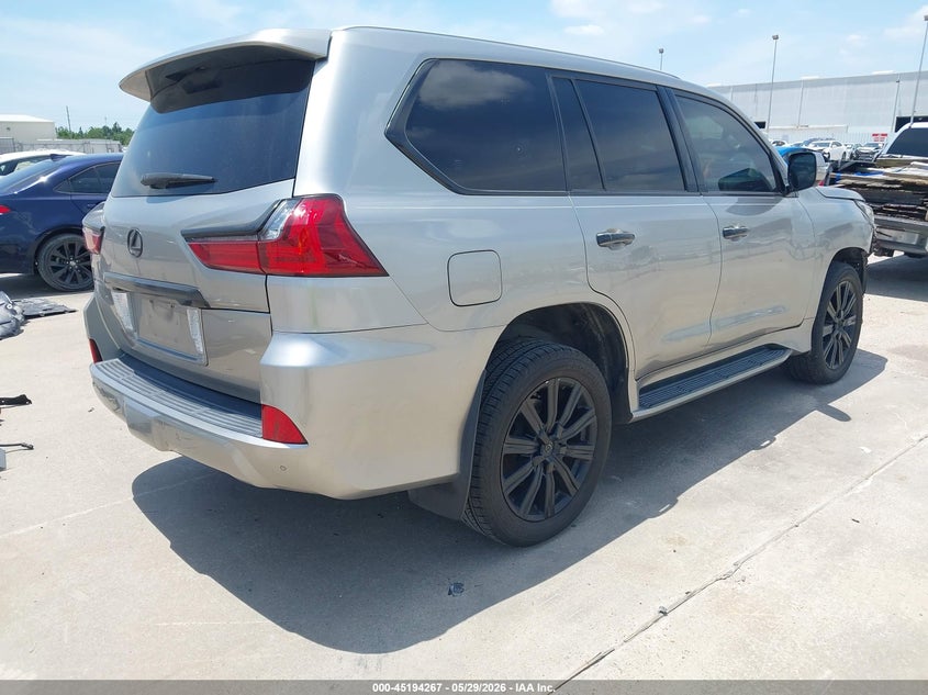 2017 Lexus Lx VIN JTJHY7AX1H4232897 IAAI salvage auction — LEFT FRONT, Salvage Title, sold $25,750 on 2026-07-18 (photo 4)