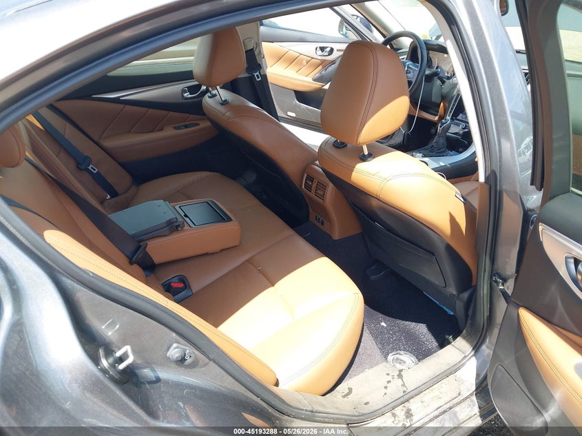 2024 Infiniti Q50 VIN JN1EV7BR0RM630220 IAAI salvage auction — WATER/FLOOD, Mv-907A (New York), sold $4,275 on 2026-07-21 (photo 8)