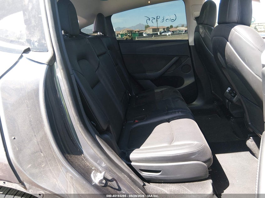 2023 Tesla Model y VIN 7SAYGAEE2PF668955 IAAI salvage auction — FRONT END, Salvage Title, sold $9,200 on 2026-07-11 (photo 8)