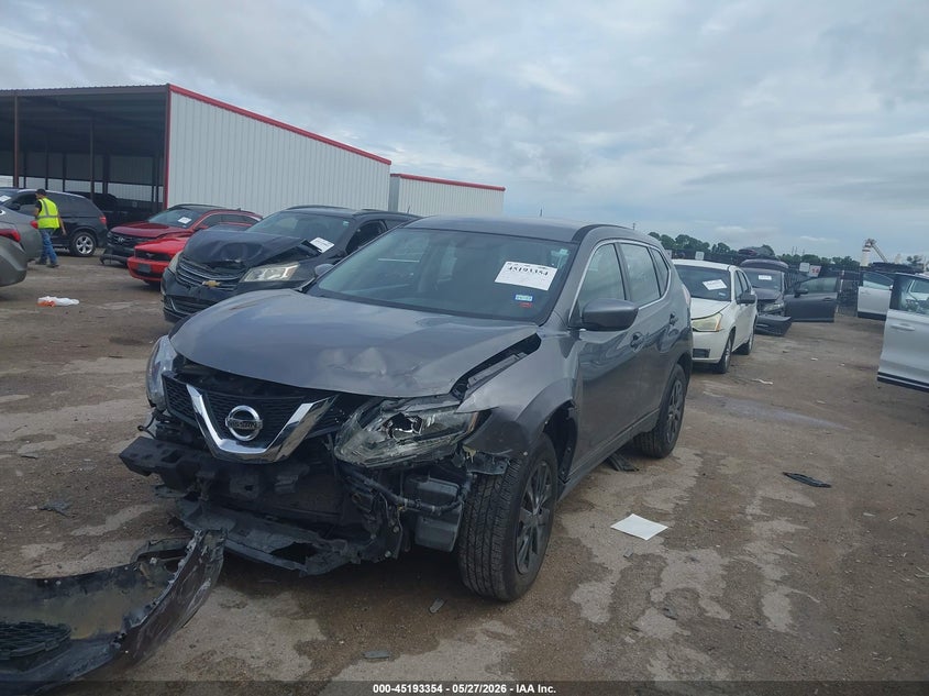 2016 Nissan Rogue VIN JN8AT2MT6GW024861 IAAI salvage auction — FRONT END, Salvage Title, sold $1,125 on 2026-07-07 (photo 2)