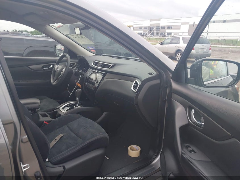 2016 Nissan Rogue VIN JN8AT2MT6GW024861 IAAI salvage auction — FRONT END, Salvage Title, sold $1,125 on 2026-07-07 (photo 5)