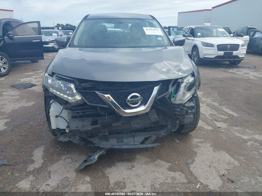 2016 Nissan Rogue VIN JN8AT2MT6GW024861 IAAI salvage auction — FRONT END, Salvage Title, sold $1,125 on 2026-07-07 (photo 6)