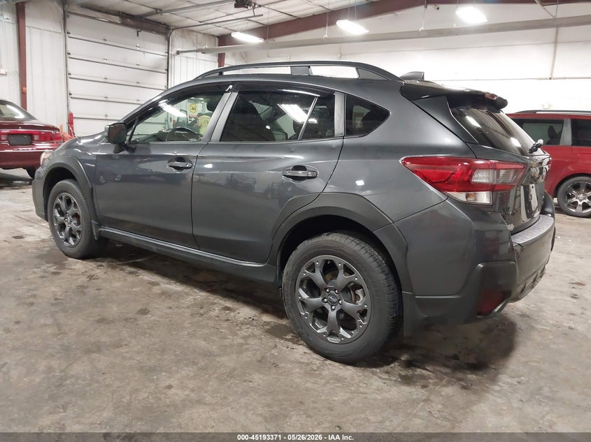 2022 Subaru Xv VIN JF2GTHSC2NH259854 IAAI salvage auction — HAIL, Salvage Title, sold $12,650 on 2026-07-21 (photo 3)