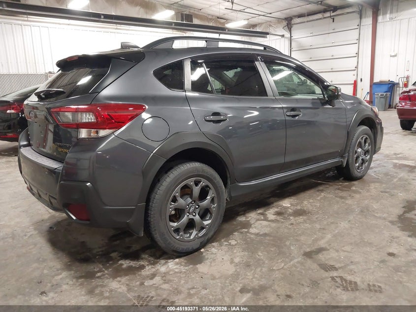 2022 Subaru Xv VIN JF2GTHSC2NH259854 IAAI salvage auction — HAIL, Salvage Title, sold $12,650 on 2026-07-21 (photo 4)