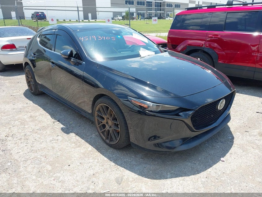 2019 Mazda 3 VIN JM1BPANM0K1139175 IAAI salvage auction — HAIL, Original (Texas), sold $6,375 on 2026-07-14 (photo 1)
