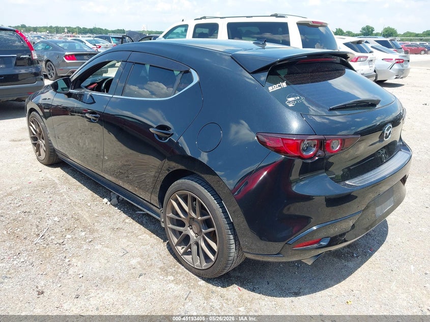 2019 Mazda 3 VIN JM1BPANM0K1139175 IAAI salvage auction — HAIL, Original (Texas), sold $6,375 on 2026-07-14 (photo 3)