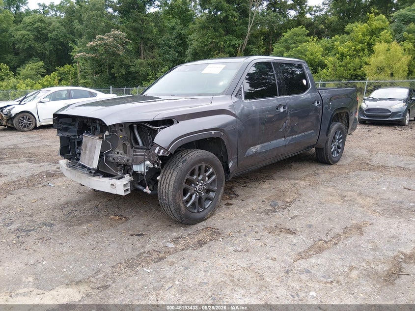 2023 Toyota Tundra VIN 5TFNA5DB8PX124921 IAAI salvage auction — FRONT END, Salvage Title, sold $21,300 on 2026-07-29 (photo 2)