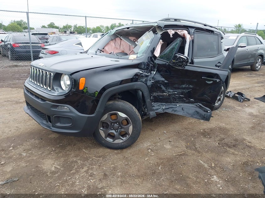 2017 Jeep Renegade VIN ZACCJBAB3HPG56401 IAAI salvage auction — ROLLOVER, Salvage (Ohio), sold $475 on 2026-07-09 (photo 2)