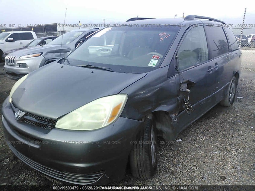 2004 Toyota Sienna VIN 5TDZA23C84S102218 IAAI salvage auction — SIDE, Salvage (Idaho), sold $650 on 2026-07-28 (photo 2)