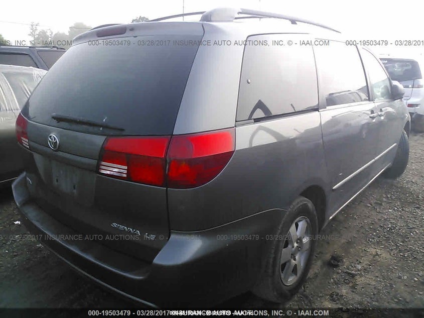 2004 Toyota Sienna VIN 5TDZA23C84S102218 IAAI salvage auction — SIDE, Salvage (Idaho), sold $650 on 2026-07-28 (photo 4)