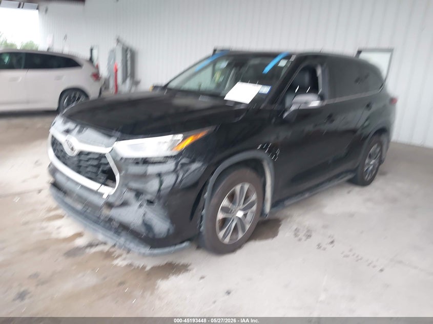 2020 Toyota Highlander VIN 5TDGZRBH3LS521713 IAAI salvage auction — FRONT END, Salvage Title, sold $16,075 on 2026-07-17 (photo 2)