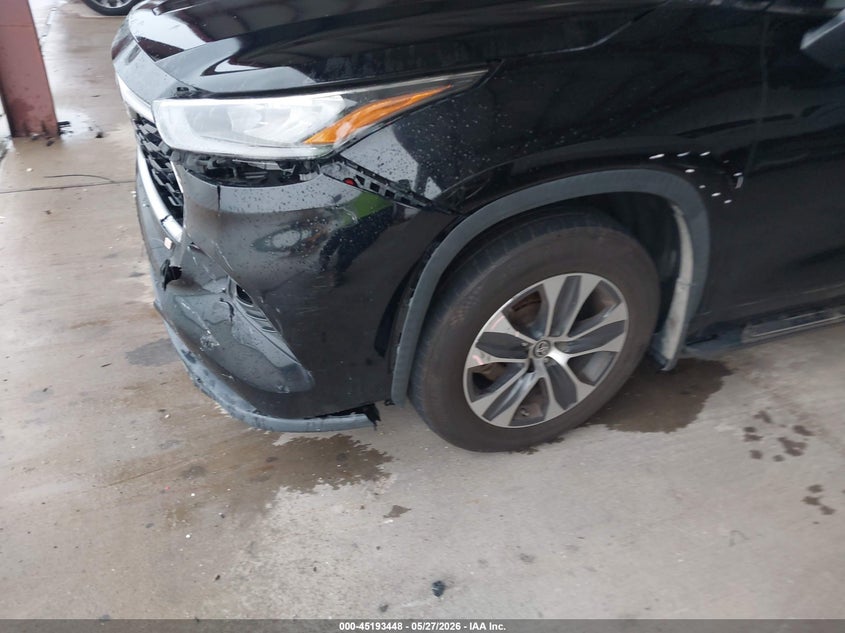 2020 Toyota Highlander VIN 5TDGZRBH3LS521713 IAAI salvage auction — FRONT END, Salvage Title, sold $16,075 on 2026-07-17 (photo 6)