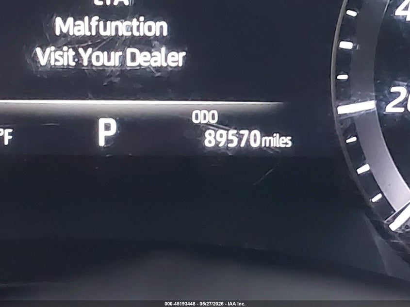2020 Toyota Highlander VIN 5TDGZRBH3LS521713 IAAI salvage auction — FRONT END, Salvage Title, sold $16,075 on 2026-07-17 (photo 7)
