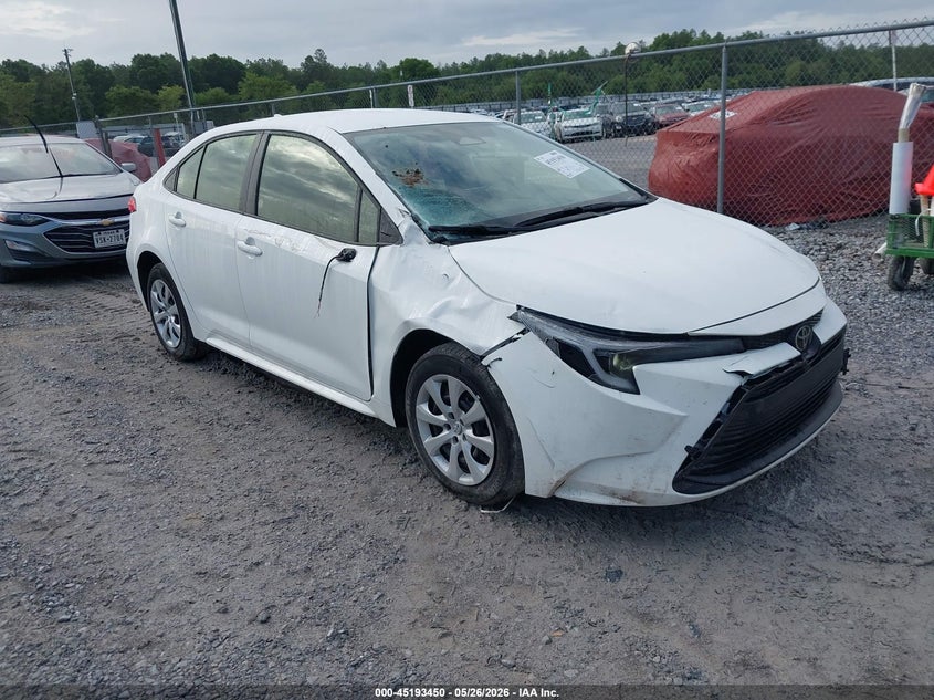 2026 Toyota Corolla VIN JTDBCMFE5T3117926 IAAI salvage auction — RIGHT FRONT, Clear (Florida), sold $9,200 on 2026-07-15 (photo 1)