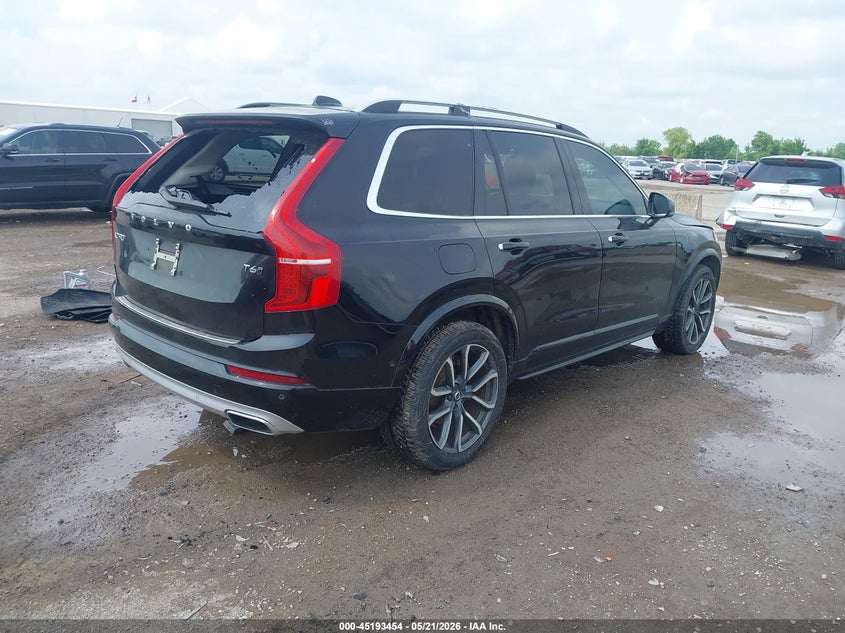 2016 Volvo Xc90 VIN YV4A22PK5G1017976 IAAI salvage auction — HAIL, Original (Texas), sold $6,650 on 2026-08-19 (photo 4)