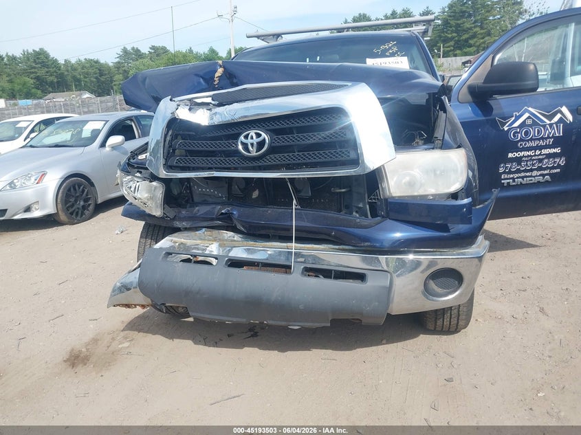 2009 Toyota Tundra VIN 5TFBT54149X015248 IAAI salvage auction — FRONT END, Salvage (Massachusetts), sold $2,500 on 2026-07-10 (photo 6)