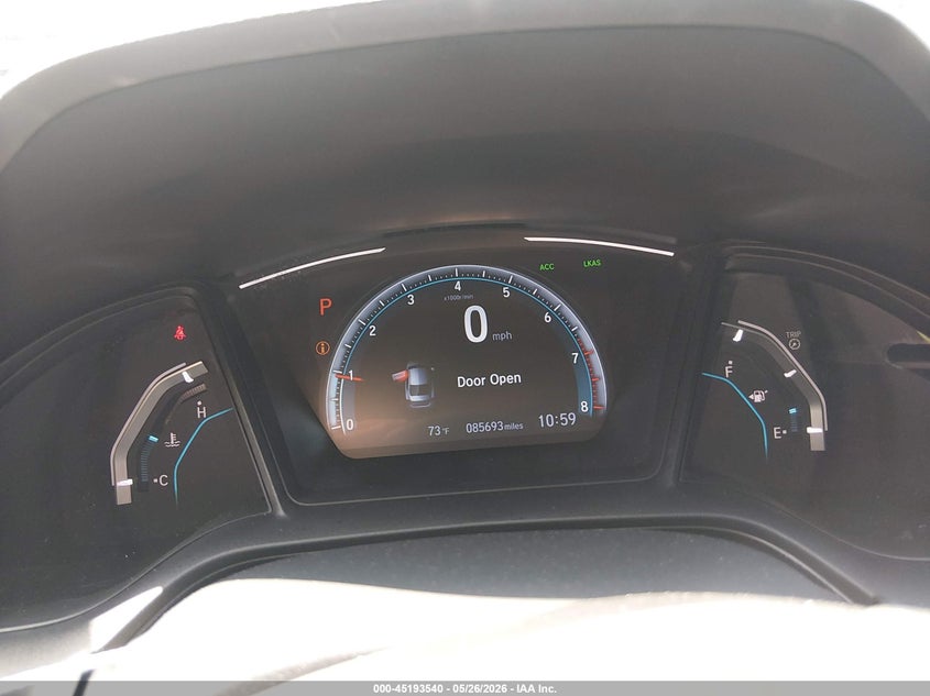 2021 Honda Civic VIN 2HGFC2F63MH510919 IAAI salvage auction — HAIL, Salvage Title, sold $7,300 on 2026-07-28 (photo 7)