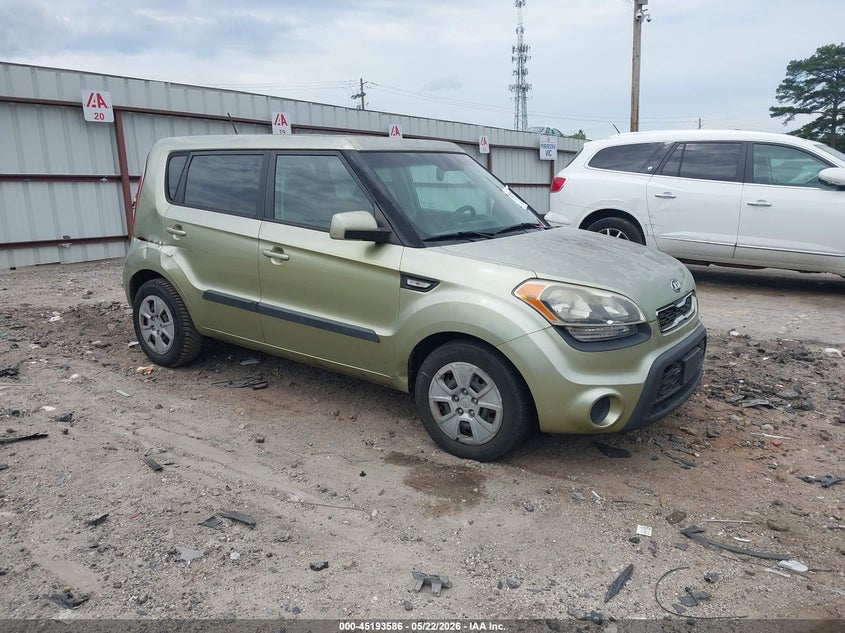 2013 Kia Soul VIN KNDJT2A5XD7624516 IAAI salvage auction — REAR END, Salvage (Georgia), sold $425 on 2026-07-15 (photo 1)