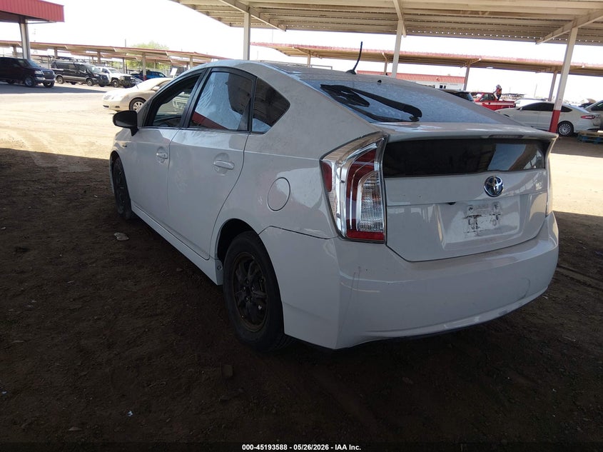 2015 Toyota Prius VIN JTDKN3DUXF1892639 IAAI salvage auction — NORMAL WEAR, Clear-Dealer Only (Arizona), sold $2,850 on 2026-07-09 (photo 3)