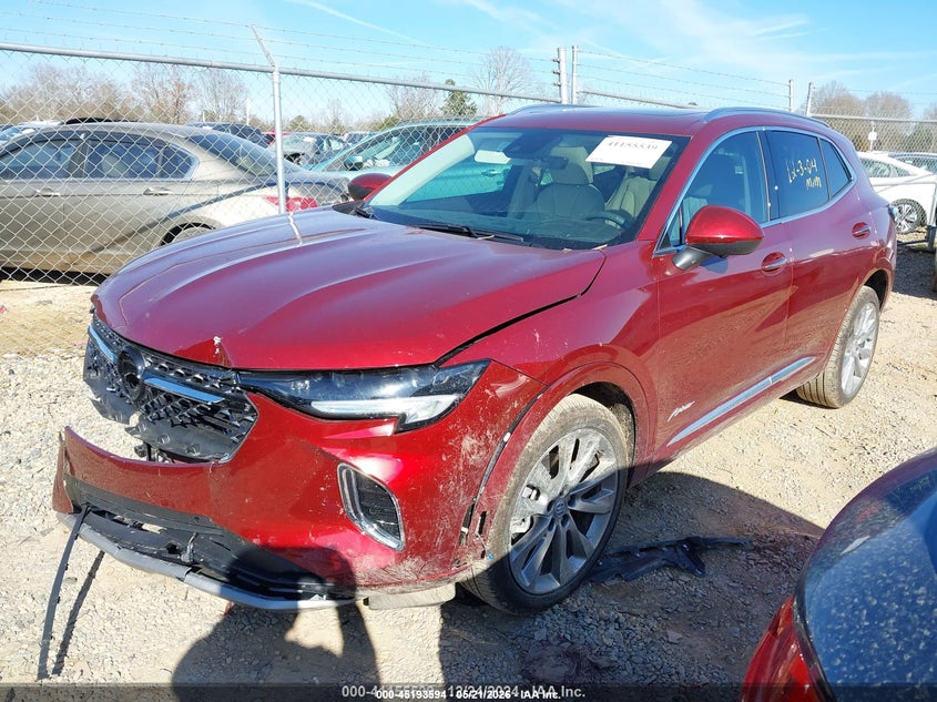 2023 Buick Envision VIN LRBFZSR42PD233848 IAAI salvage auction — FRONT END, Salvage (Idaho), sold $7,900 on 2026-07-27 (photo 2)