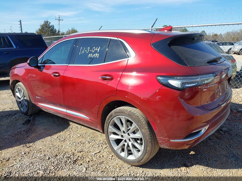 2023 Buick Envision VIN LRBFZSR42PD233848 IAAI salvage auction — FRONT END, Salvage (Idaho), sold $7,900 on 2026-07-27 (photo 3)