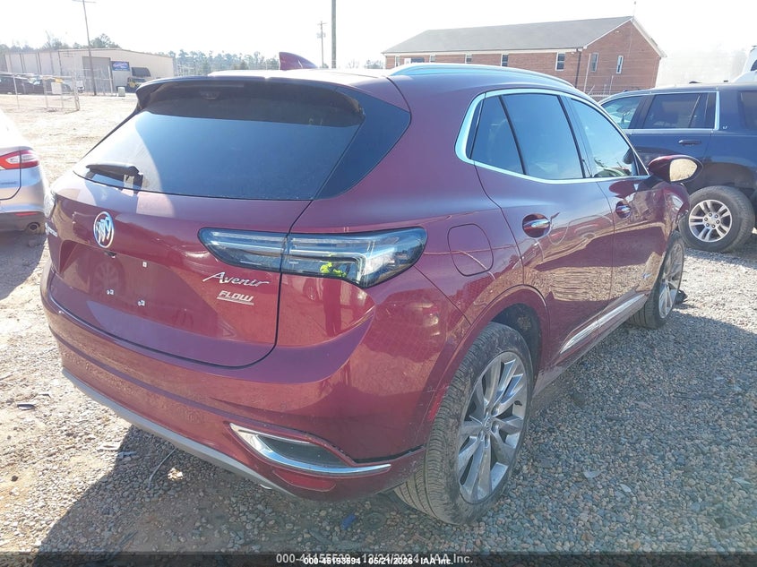 2023 Buick Envision VIN LRBFZSR42PD233848 IAAI salvage auction — FRONT END, Salvage (Idaho), sold $7,900 on 2026-07-27 (photo 4)