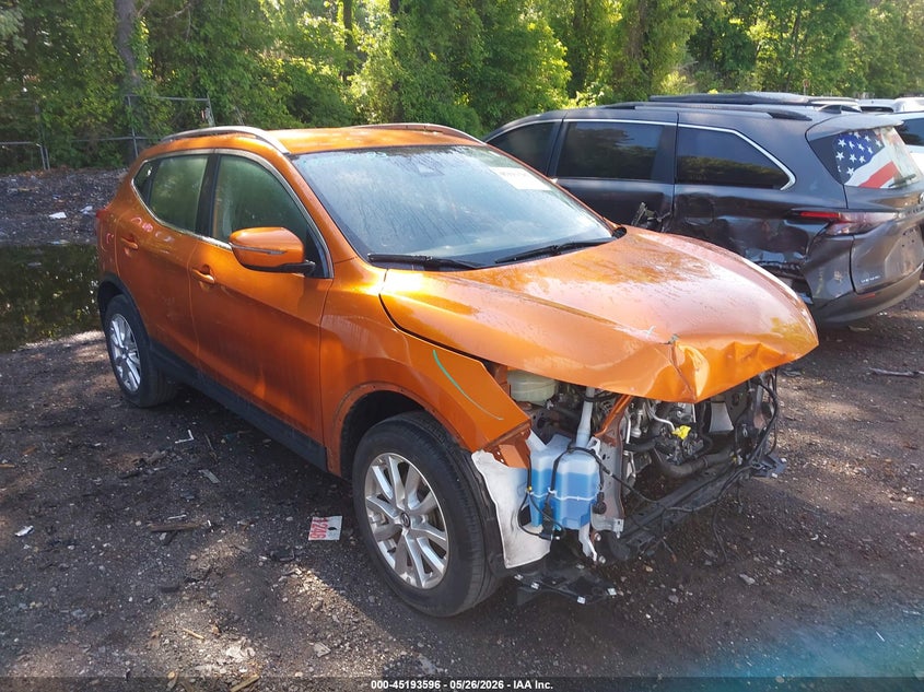 2021 Nissan Rogue VIN JN1BJ1BW6MW444955 IAAI salvage auction — FRONT END, Mv-907A (New York), sold $3,900 on 2026-07-21 (photo 1)